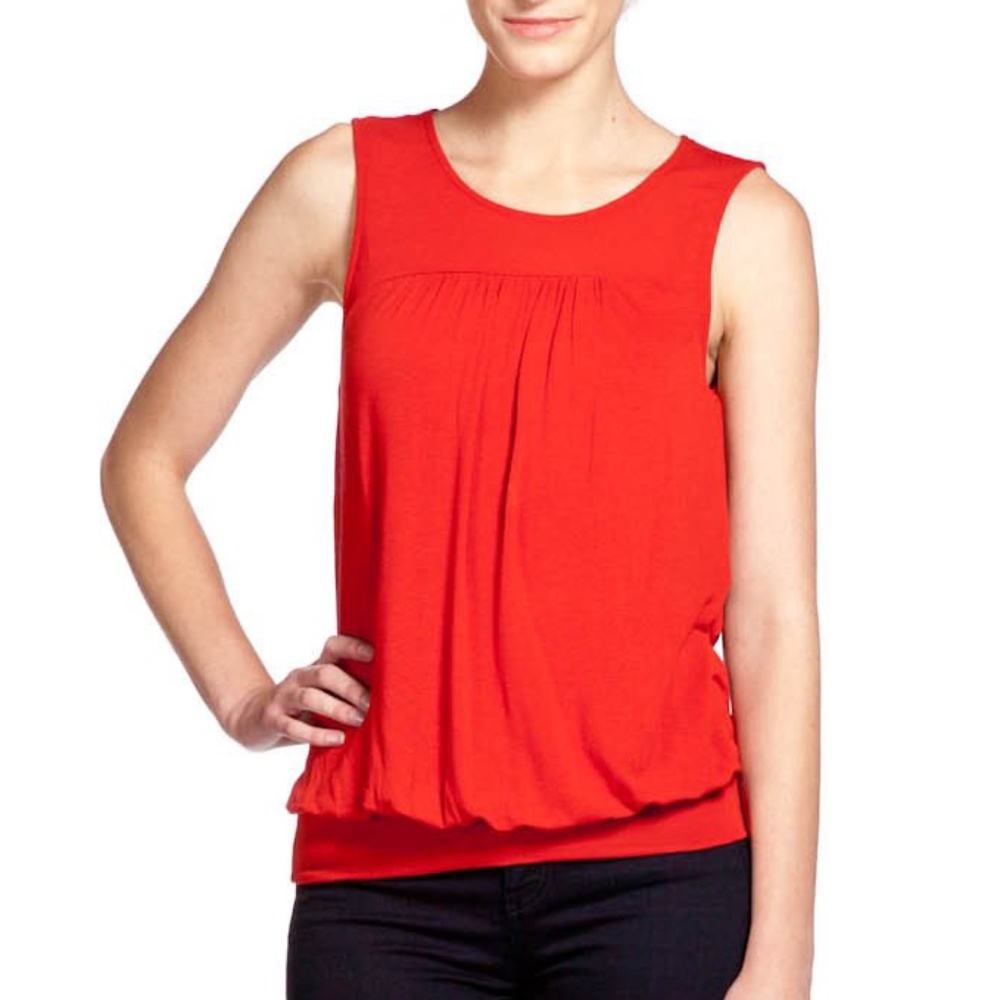 Ella Moss Icon Tank in Cherry (NWT!)